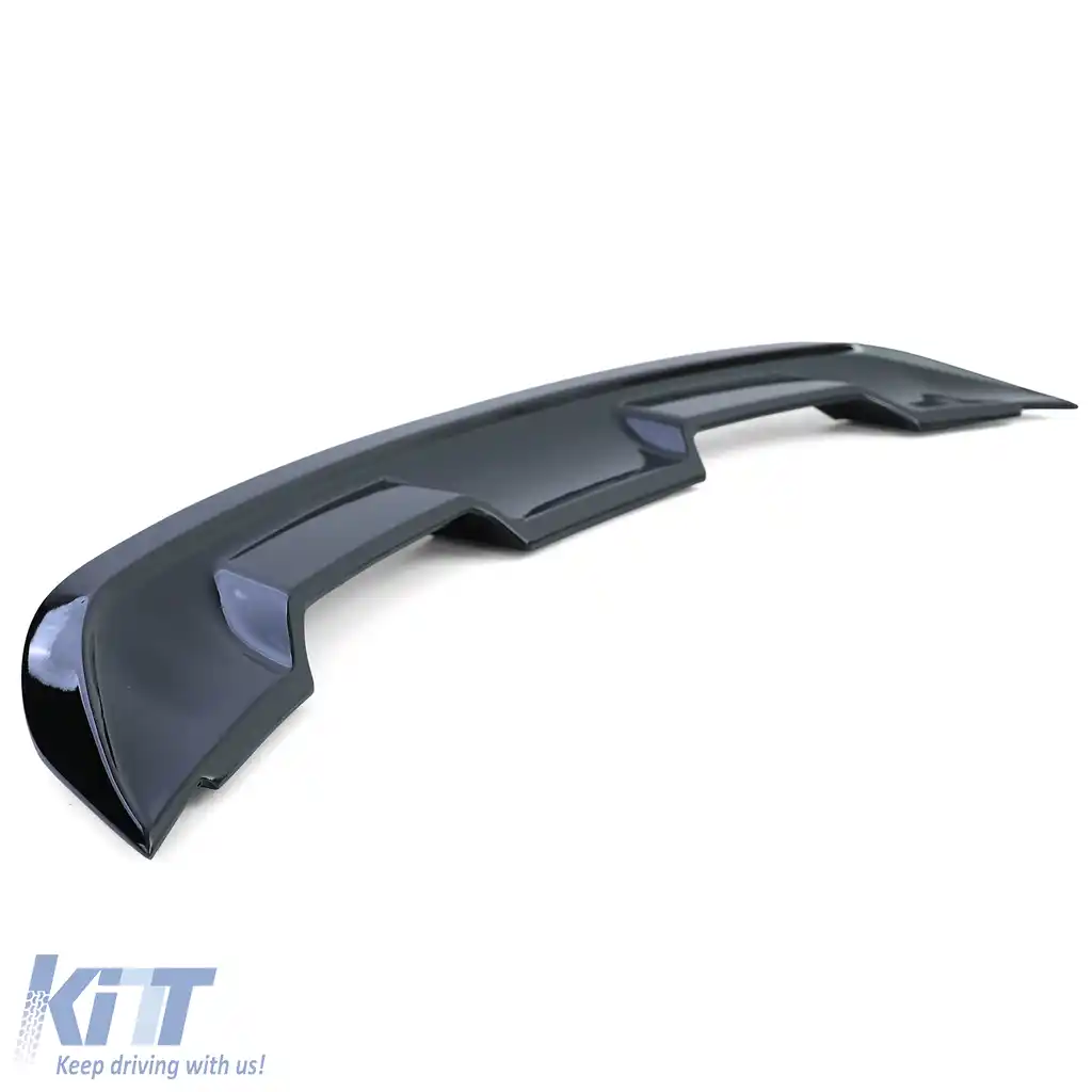 Spoiler Sportiv Spate Performanță 500 Negru Lucios potrivit pentru Ford Mustang Coupe 14-20-image-6205095