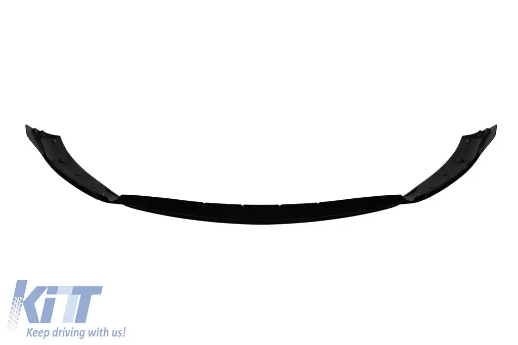 Spoiler tip 63S potrivit pentru bara de protecție frontală design 63 A a Mercedes GLC X254 după 2023, lac negru