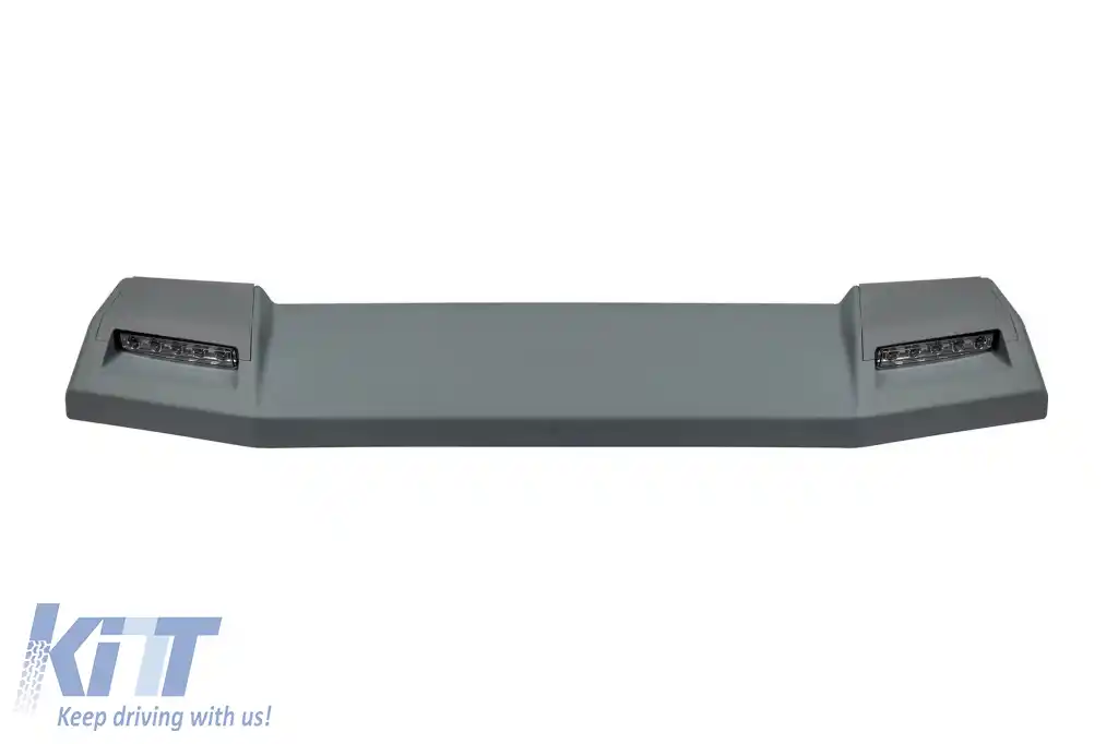 Spoiler tip 6x6 design B pentru acoperiș, potrivit pentru Mercedes G-Class W463 1989-2017, necolorat-image-6265503
