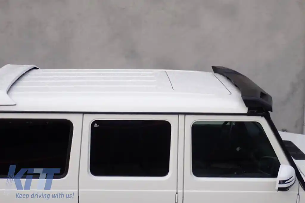 Spoiler tip 6x6 design B pentru acoperiș, potrivit pentru Mercedes G-Class W463 1989-2017, necolorat-image-6265512