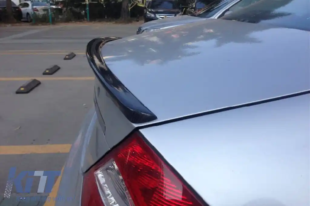 Spoiler tip A Design pentru portbagaj, potrivit pentru Mercedes CLS C219 2004-2010, negru-image-6137809