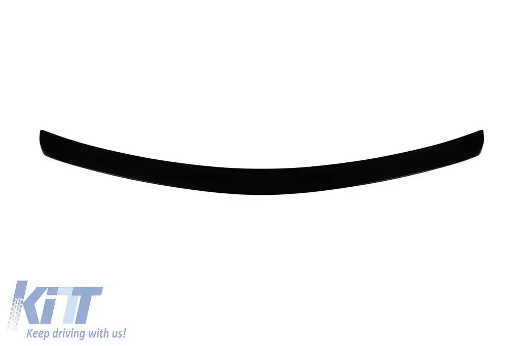 Spoiler tip A Design pentru portbagaj, potrivit pentru Mercedes C-Class C204 coupe 2012-2015, lac negru