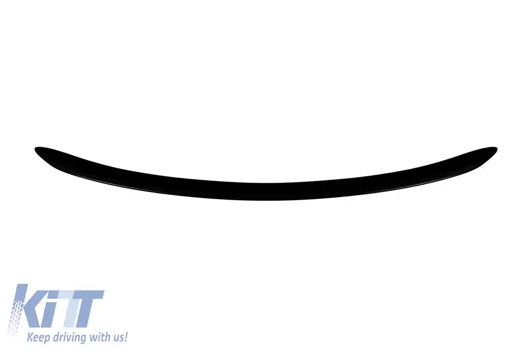 Spoiler tip A Design pentru portbagaj, potrivit pentru Mercedes CLS C257 după 2018, lac negru