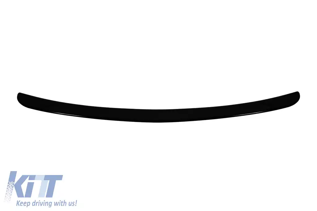 Spoiler tip A Design pentru portbagaj, potrivit pentru Mercedes E-Class W211 2002-2009, lac negru