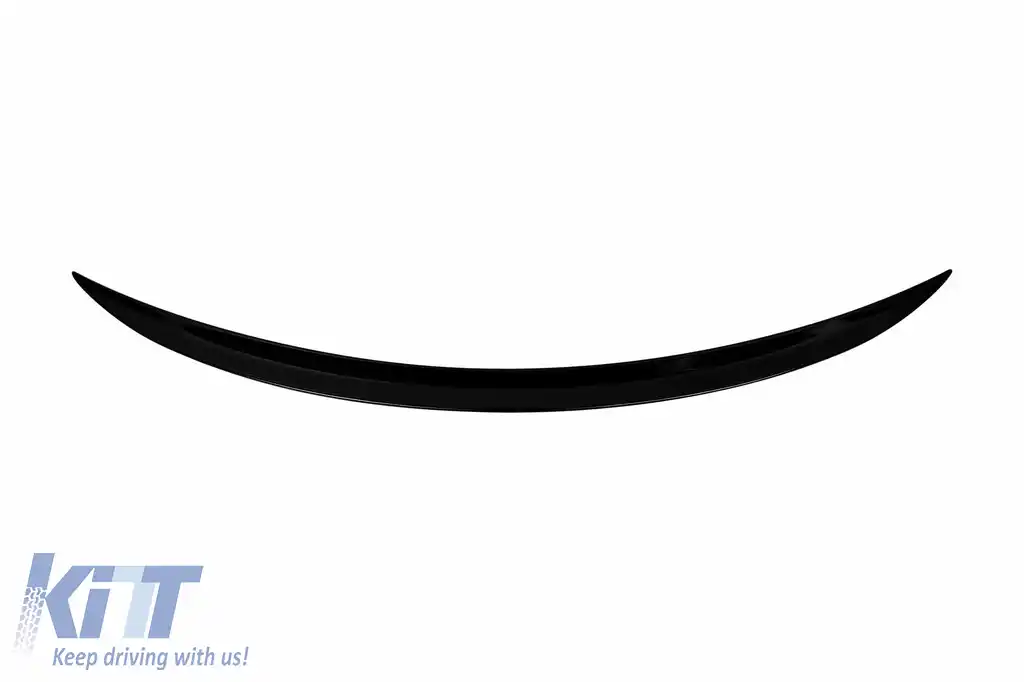 Spoiler tip A Design pentru portbagaj, potrivit pentru Mercedes C-Class W206 sedan după 2021, lac negru