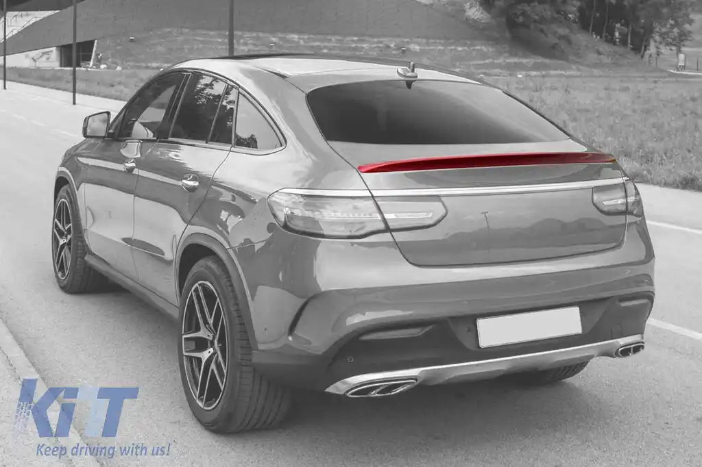Spoiler tip A Design pentru portbagaj, potrivit pentru Mercedes GLE Coupe C292 2015-2019, neacoperit-image-6227791
