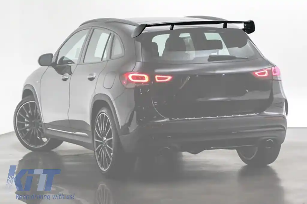 Spoiler tip A Design pentru portbagaj, potrivit pentru Mercedes GLA H247 după 2020, necolorat-image-6228168