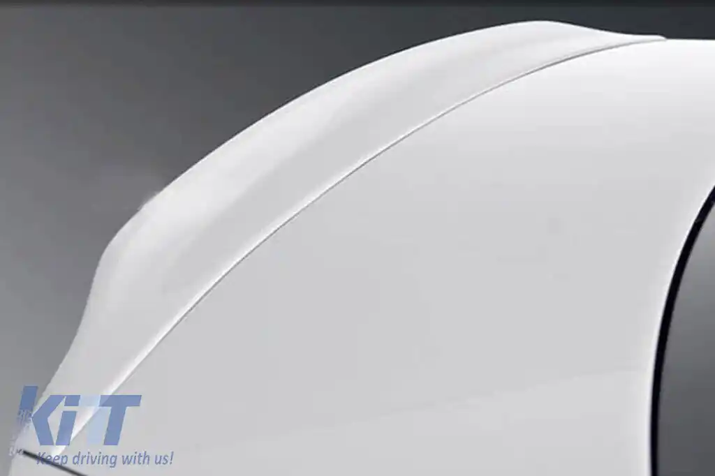 Spoiler tip ABT pentru portbagaj, potrivit pentru Audi A4 2008-2013 sedan, necolorat-image-6227513