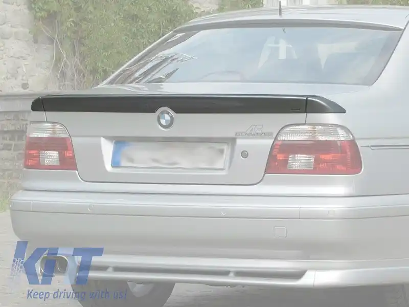 Spoiler tip ACS pentru portbagaj, potrivit pentru BMW Seria 5 E39 sedan 1995-2003, 3 piese, necolorat
