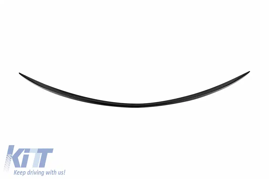 Spoiler tip C63 pentru portbagaj, potrivit pentru Mercedes C-Class W205 sedan 2013-2020, lac negru