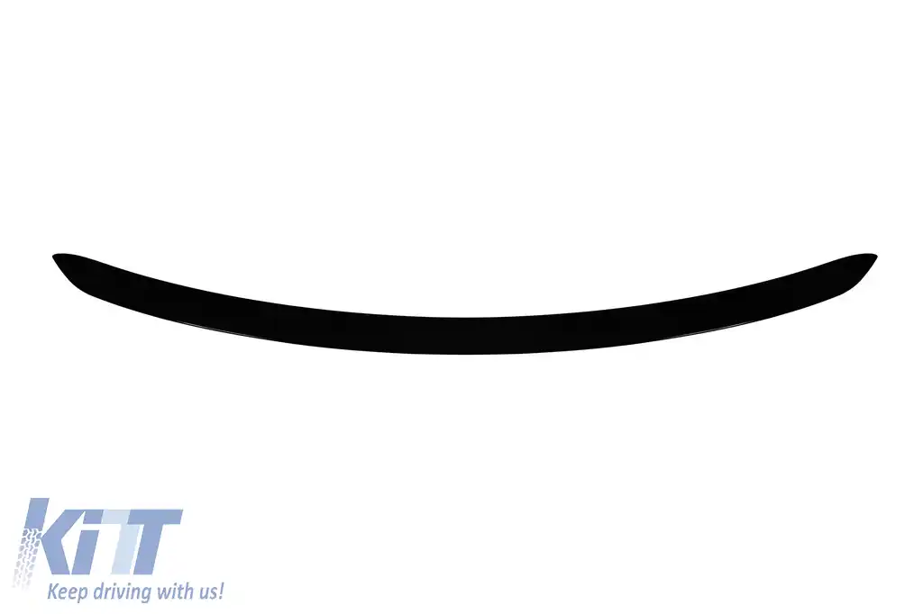 Spoiler tip E63 A Design potrivit pentru portbagaj pentru Mercedes E-Class sedan W213 sedan 2016-2020, W213 facelift după 2020, lac negru