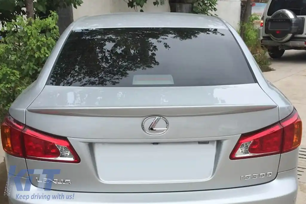 Spoiler tip F-Sport pentru portbagaj, potrivit pentru Lexus IS250, IS350 2005-2013, negru-image-6256969