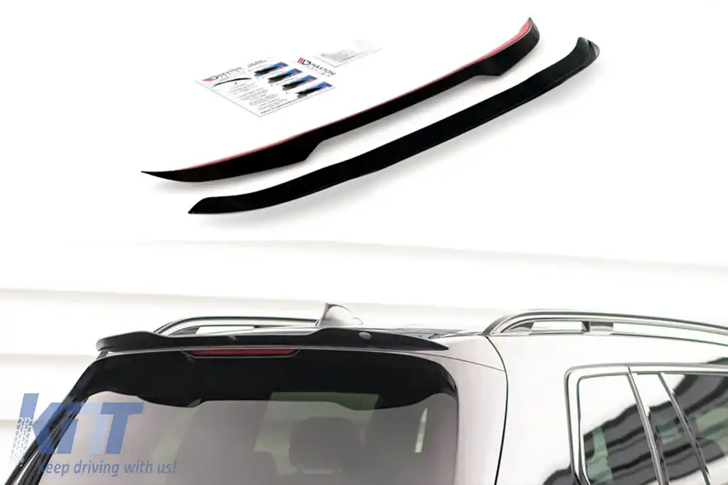 image-2-Spoiler tip M Maxton Design potrivit pentru portbagajul BMW X7 G07 după 2018, lac negru