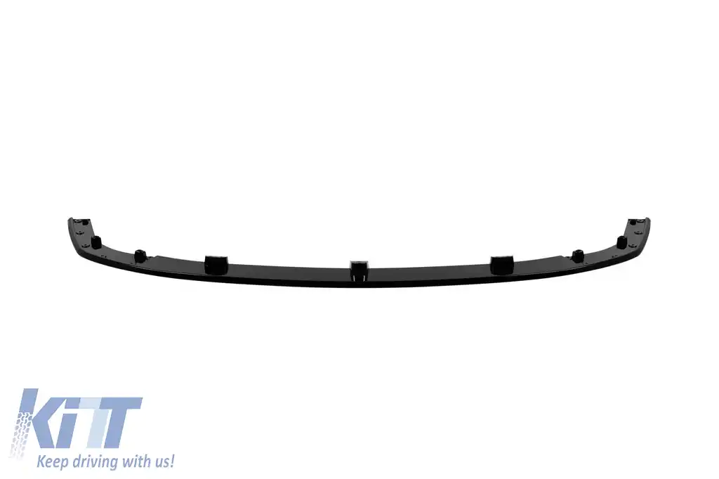 Spoiler tip M Performance Design Design potrivit pentru bara frontală M tech pe BMW Seria 5 E60/E61 2003-2010, lac negru-image-6159966
