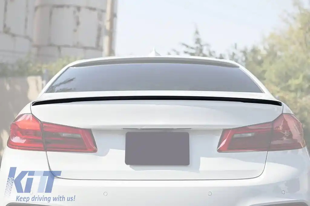 image-37-Spoiler tip M Performance Design Design potrivit pentru portbagaj pentru BMW Seria 5 G30 după 2017, necolorat