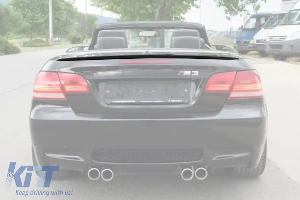 Spoiler tip M3 pentru portbagaj, potrivit pentru BMW Seria 3 E93 Cabriolet 2007-2014, neavând vopsea