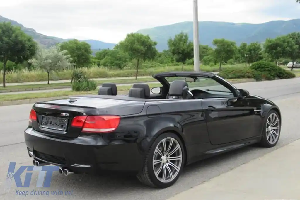 Spoiler tip M3 pentru portbagaj, potrivit pentru BMW Seria 3 E93 Cabriolet 2007-2014, neavând vopsea-image-6227672