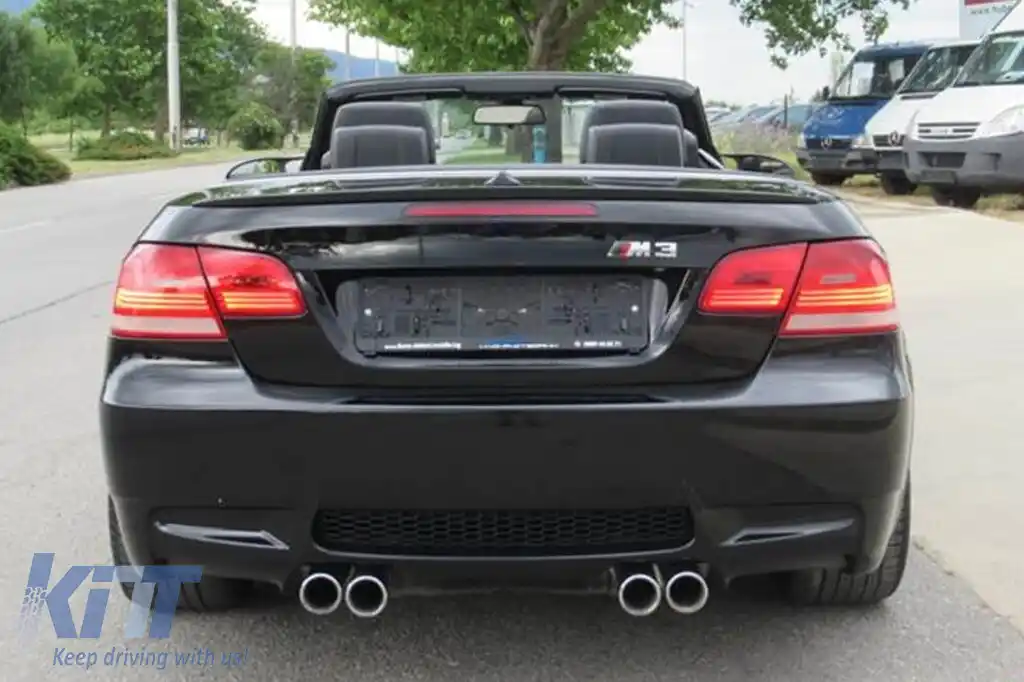 Spoiler tip M3 pentru portbagaj, potrivit pentru BMW Seria 3 E93 Cabriolet 2007-2014, neavând vopsea-image-6227673