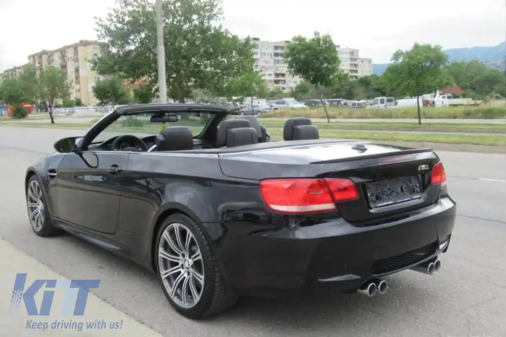 Spoiler tip M3 pentru portbagaj, potrivit pentru BMW Seria 3 E93 Cabriolet 2007-2014, neavând vopsea-image-6227674