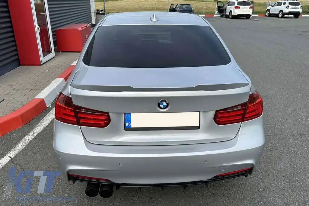 Spoiler tip M4 pentru portbagaj, potrivit pentru BMW Seria 3 F30 2011-2019, necolorat-image-6227859