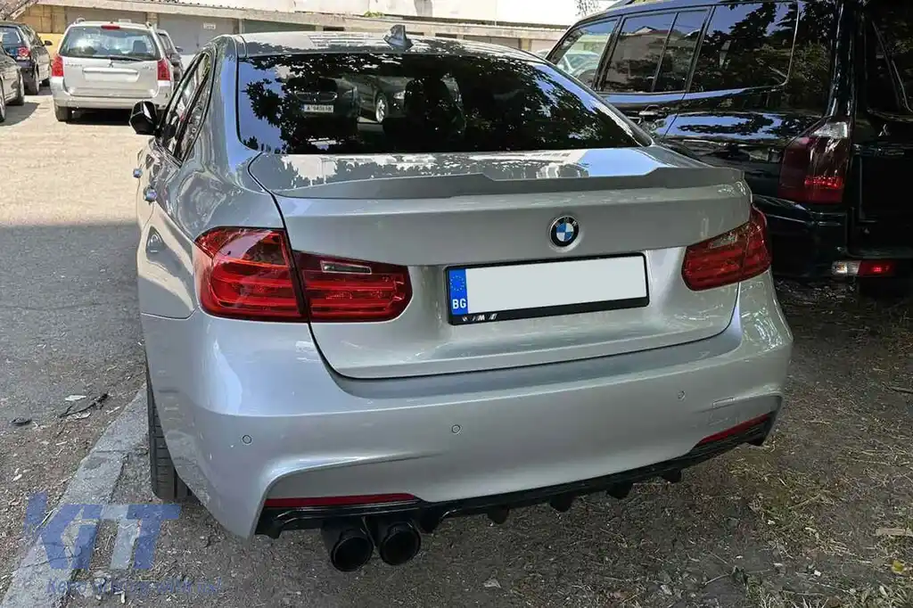 Spoiler tip M4 pentru portbagaj, potrivit pentru BMW Seria 3 F30 2011-2019, necolorat-image-6227862