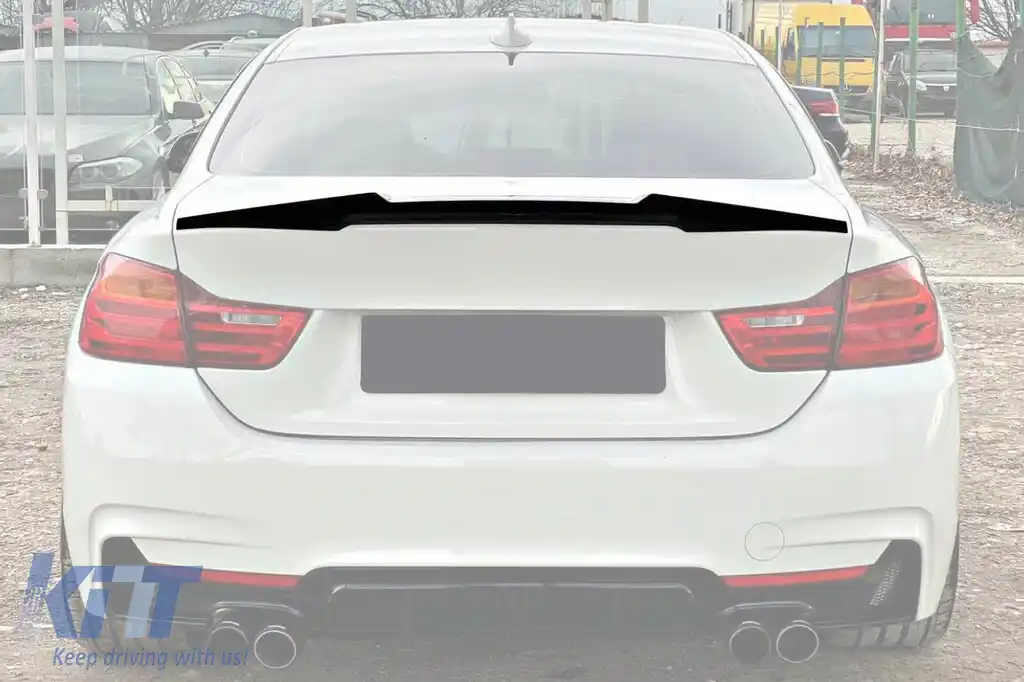 Spoiler tip M4 pentru portbagaj, potrivit pentru BMW Seria 4 F32 Coupe 2013-2020, necolorat