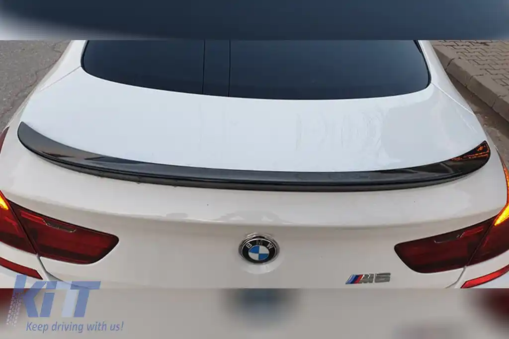Spoiler tip M6 pentru portbagaj, potrivit pentru BMW Seria 6 F06 2011-2018, necolorat-image-6227724