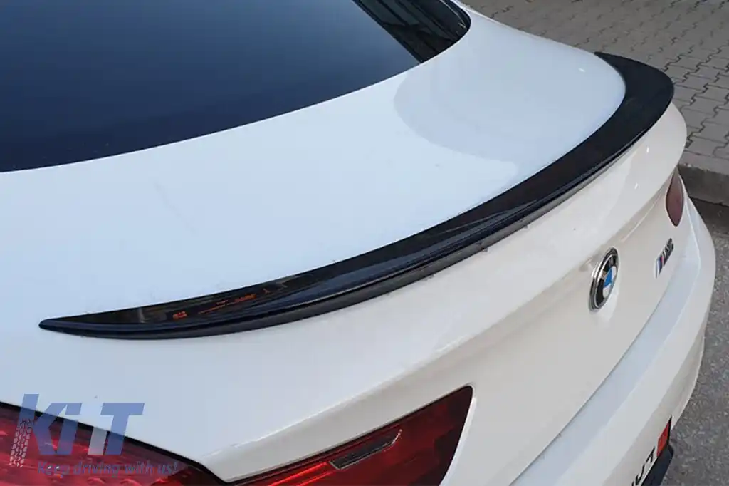 Spoiler tip M6 pentru portbagaj, potrivit pentru BMW Seria 6 F06 2011-2018, necolorat-image-6227725