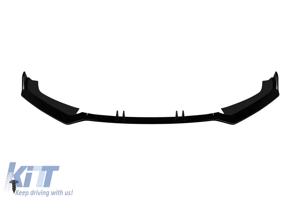 Spoiler tip RS3 potrivit pentru bara frontală S-line la Audi A3 2017-2020, necolorat