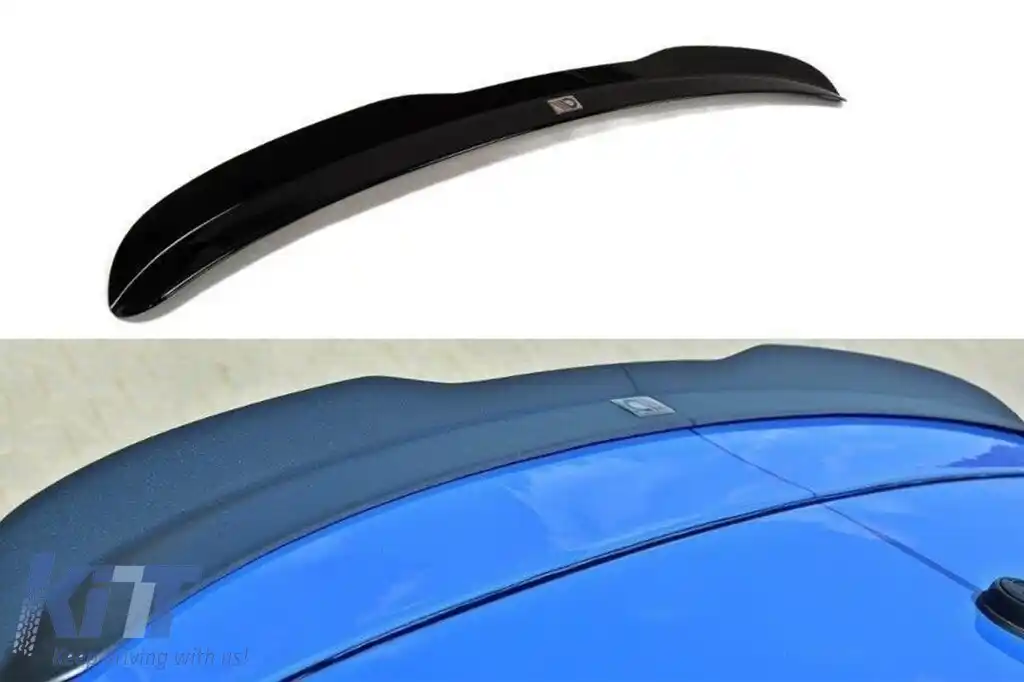 Spoiler tip RS6 Maxton Design potrivit pentru Audi A6 C5 Avant 2002-2004, negru mat