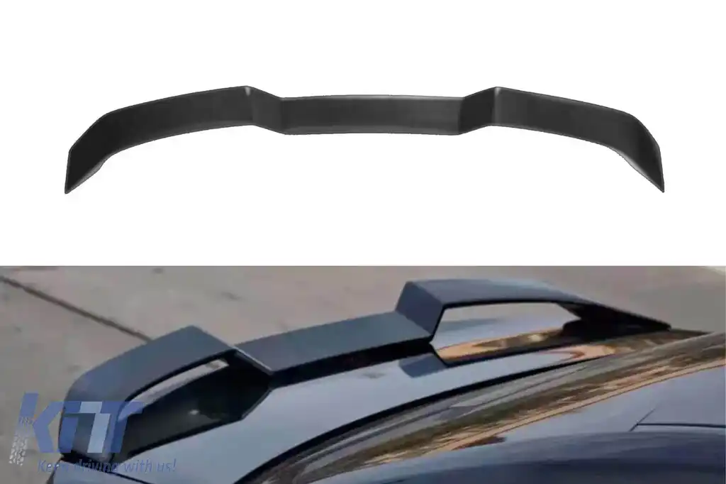 Spoiler tip V pentru portbagaj, potrivit pentru BMW Seria 3 G20 2019-2021, lac negru