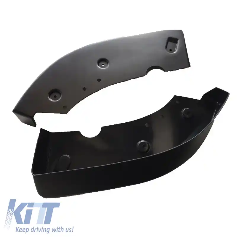 Spoilere front dreapta și stânga potrivite pentru Bmw 3 E46 99-03 M-Tech GT-Splitters din plastic ABS 2buc.-image-6299464
