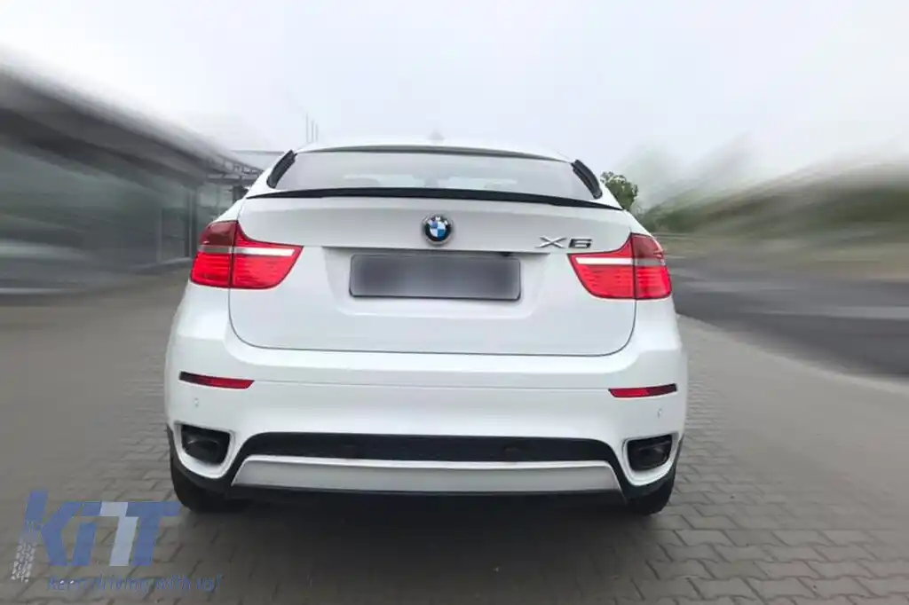 Spoilere pentru geamul din spate, potrivite pentru BMW X6 E71 2008-2014, 2 bucăți, neprelucrate-image-6143751