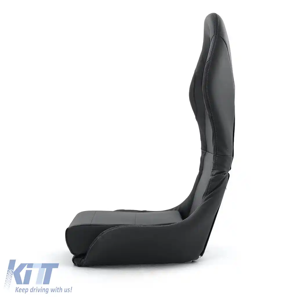 Sportsitz Schalensitz klappbar Kunstleder Schwarz Tenzo-R-image-6199598