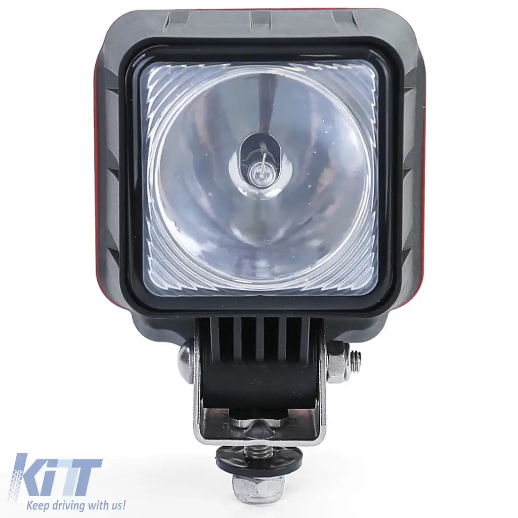 Spotlight de lucru offroad 24V Hella Xenon pentru excavator Powerxen cu unitate de control-image-6197971
