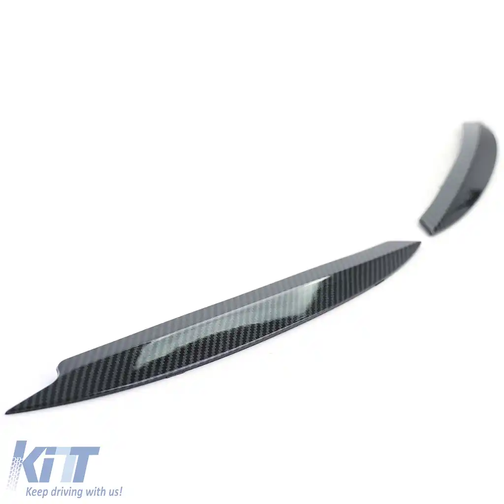 Sprâncene faruri Evil Look Carbon Optic potrivite pentru VW Golf 7 5G 12-21-image-6205031