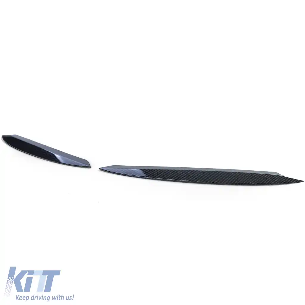Sprâncene faruri Evil Look Carbon Optic potrivite pentru VW Golf 7 5G 12-21-image-6205032