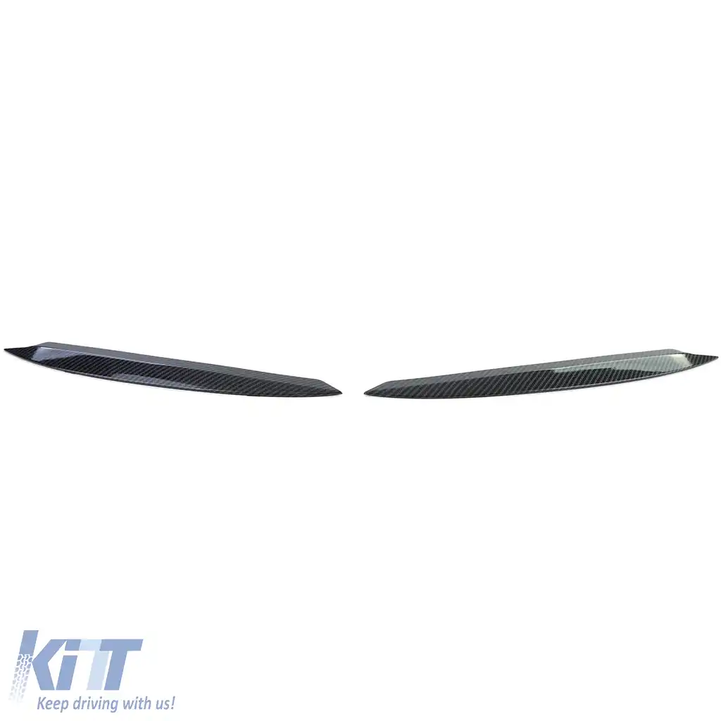 Sprâncene faruri Evil Look Carbon Optic potrivite pentru VW Golf 7 5G 12-21-image-6205033