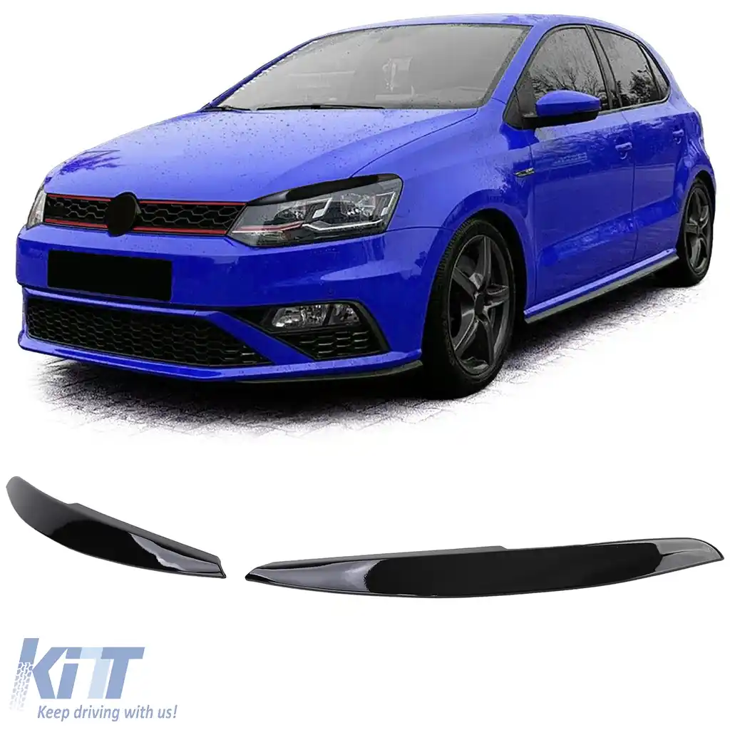 Spray-uri pentru faruri Evil Look Negru Lucios potrivite pentru VW Polo 6R 6C 09-17