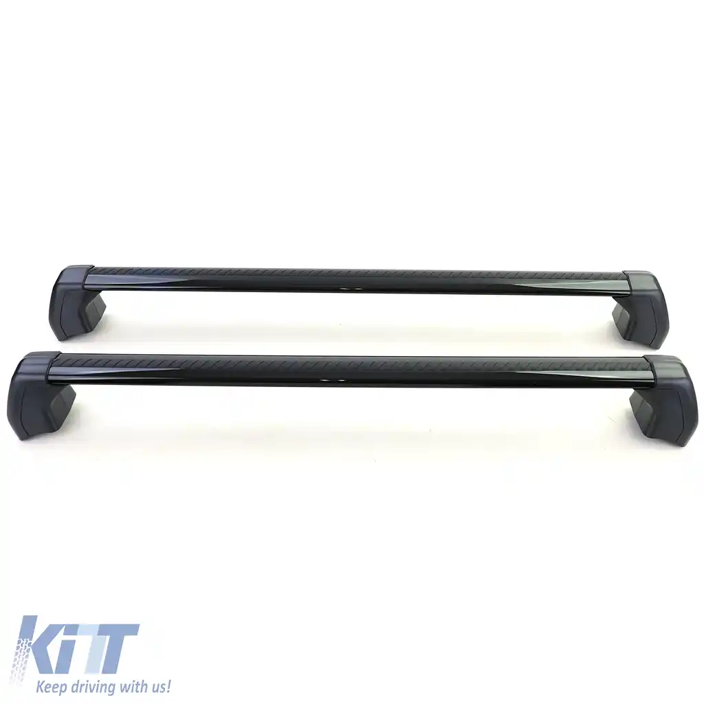 Stâlpi suport pentru plafon din aluminiu negru, potriviți pentru Land Rover Defender 90 L663 din 19-image-6198878