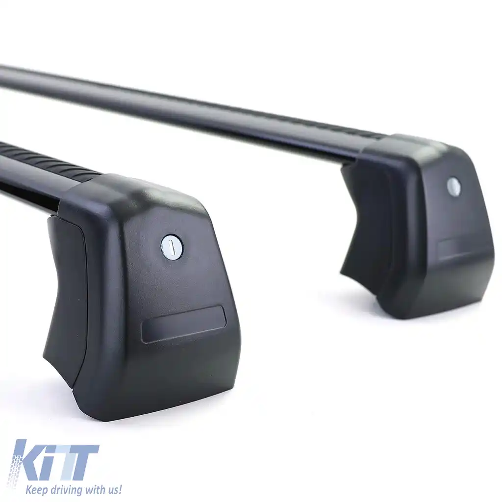 Stâlpi suport pentru plafon din aluminiu negru, potriviți pentru Land Rover Defender 90 L663 din 19-image-6198879