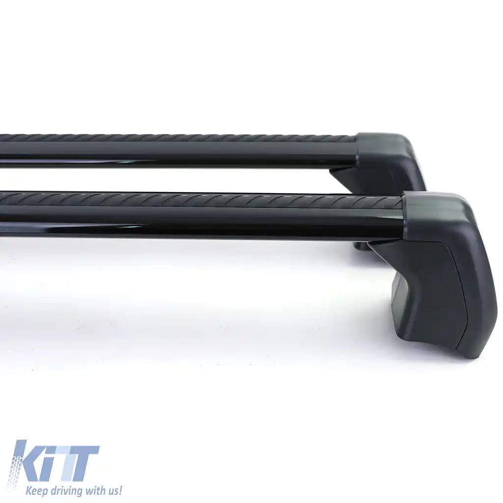 Stâlpi suport pentru plafon din aluminiu negru, potriviți pentru Land Rover Defender 90 L663 din 19-image-6198881