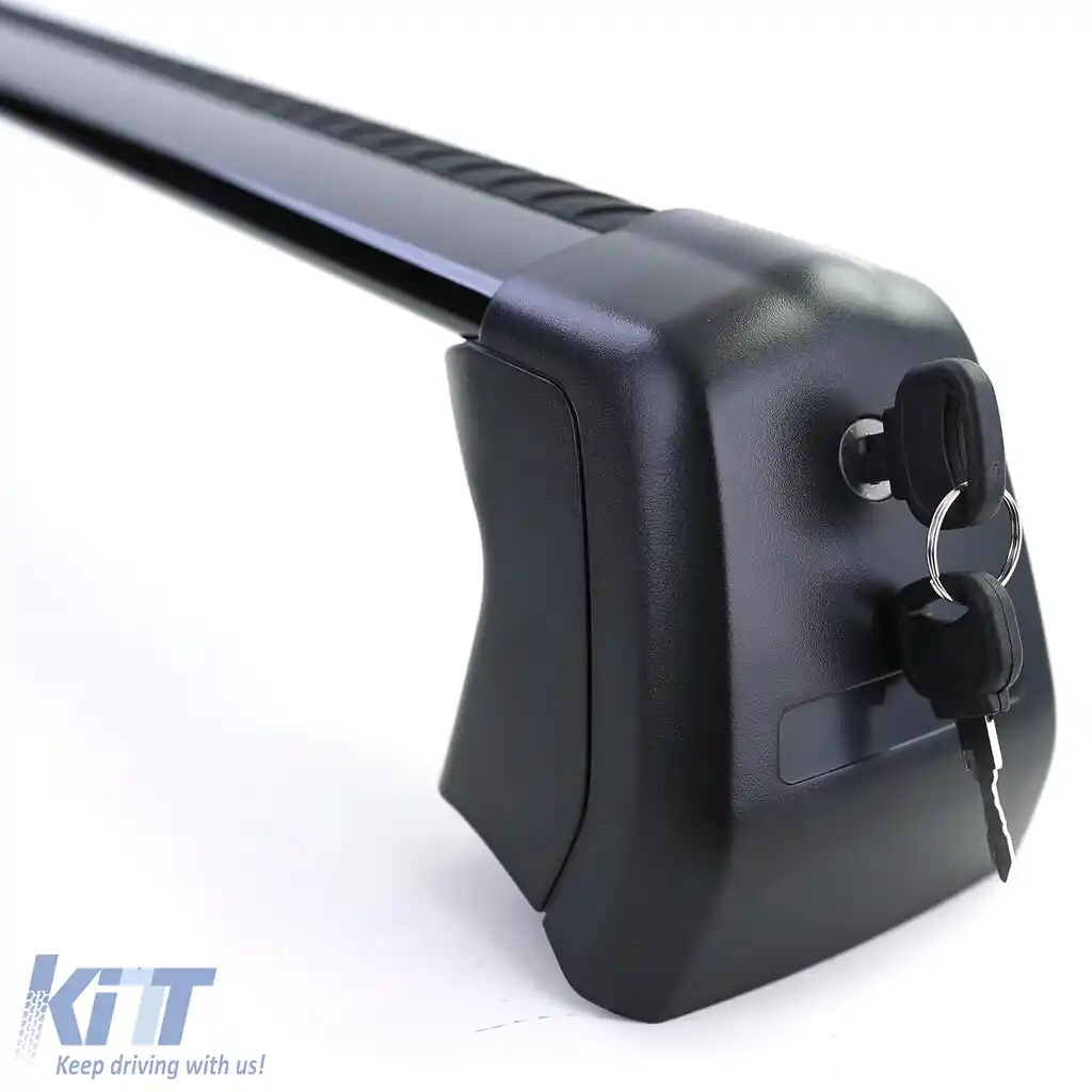 Stâlpi suport pentru plafon din aluminiu negru, potriviți pentru Land Rover Defender 90 L663 din 19-image-6198882