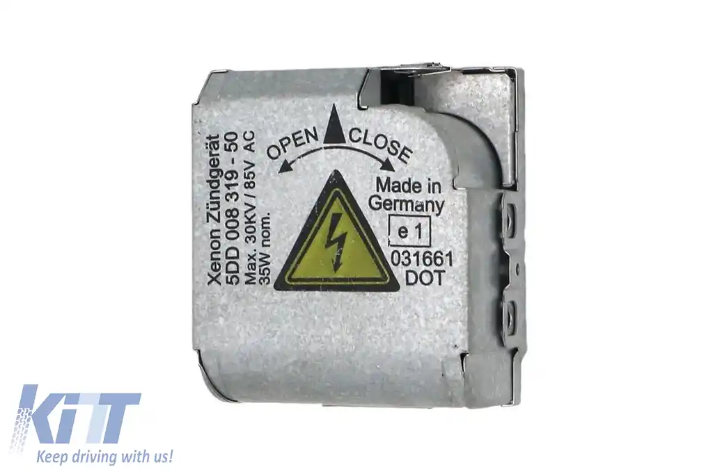 Starter Silver D2S potrivit pentru far Xenon 5DD008319-50 pentru Audi A3 1996-2003, A6 2000-2008, A8 2003-2010, BMW Seria 5 E60, E61 2003-2010, Seria 7 E65, E66 2003-2008, X5 E53 2000-2007