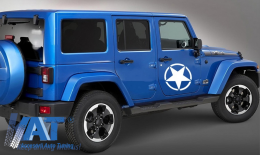 Sticker Stea ALB Universal compatibil cu Jeep, SUV, Camioane sau alte Autoturisme-image-6023861