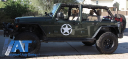 Sticker Stea ALB Universal compatibil cu Jeep, SUV, Camioane sau alte Autoturisme-image-6023862
