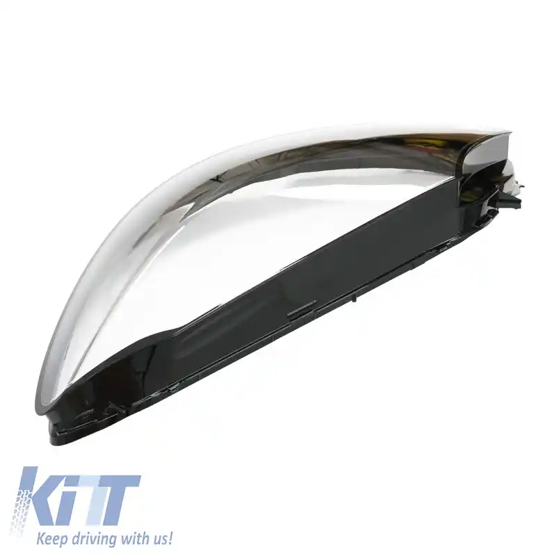 Sticlă lentilă far dreapta potrivită pentru Mercedes-Benz C-Class W205 Pro Facelift 14-18 1 buc.-image-6321396