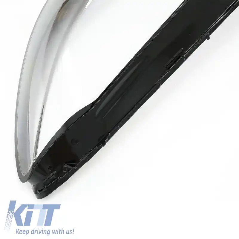 Sticlă lentilă far stânga potrivită pentru Mercedes-Benz C-Class Pro Facelift 14-18 1 buc.-image-6320580
