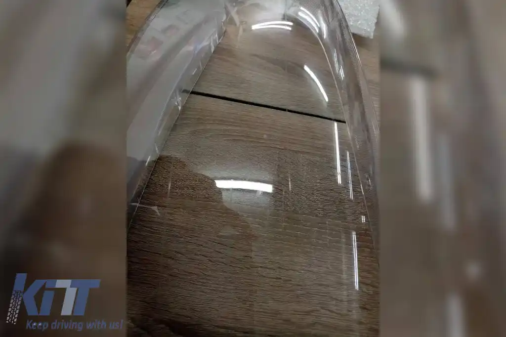 Sticlă stângă pentru farul potrivit pentru Volvo XC60 2008-2013 - zgârieturi minore-image-6237577