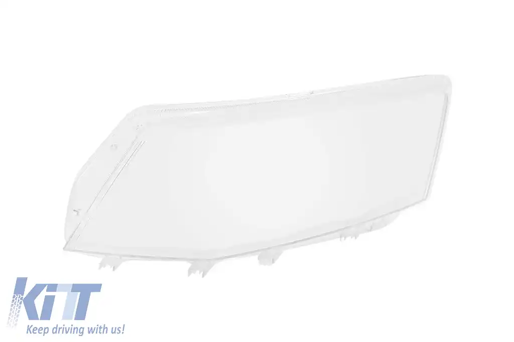 Sticlă stângă pentru farul Skoda Octavia 2012-2016